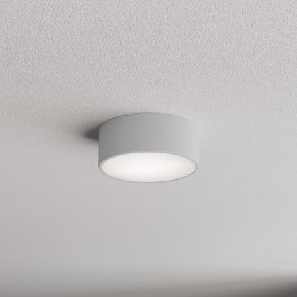 Stropna svjetiljka za kupaonicu CLEO 1xE27/24W/230V pr. 20 cm siva IP54