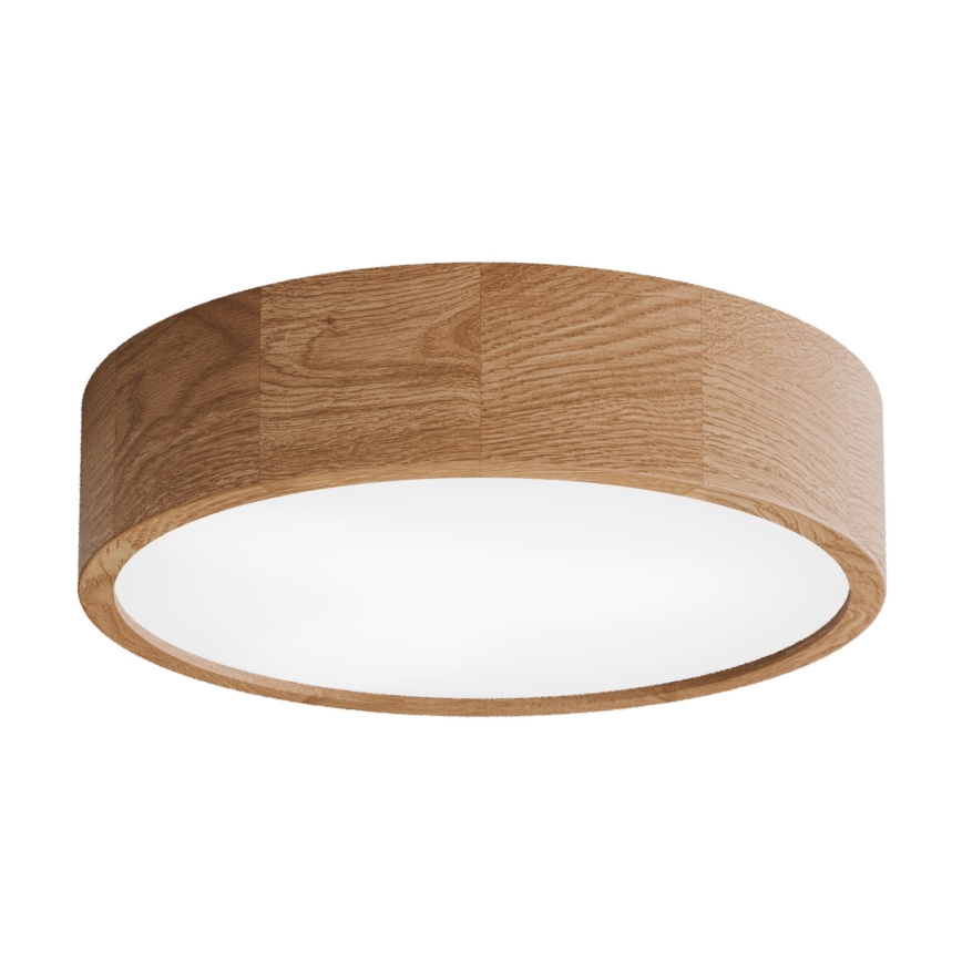 Stropna svjetiljka za kupaonicu CLEO 3xE27/24W/230V IP54 pr. 37,5 cm hrast