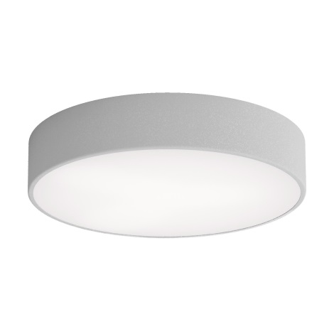 Stropna svjetiljka za kupaonicu CLEO 3xE27/24W/230V pr. 40 cm siva IP54