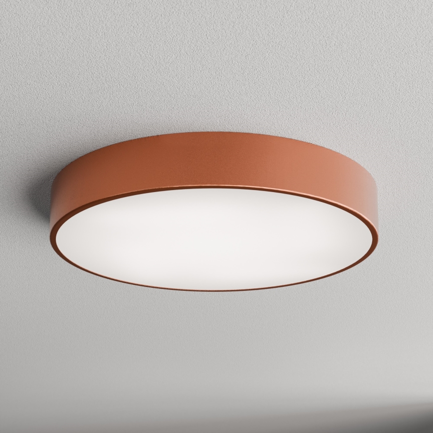 Stropna svjetiljka za kupaonicu CLEO 4xE27/24W/230V pr. 50 cm bakrena IP54