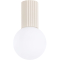 Stropna svjetiljka za kupaonicu HALO 1xG9/8W/230V pr. 12 cm IP44 krem