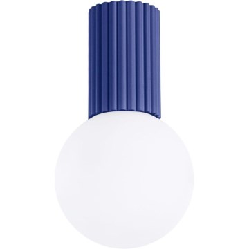 Stropna svjetiljka za kupaonicu HALO 1xG9/8W/230V pr. 12 cm IP44 plava