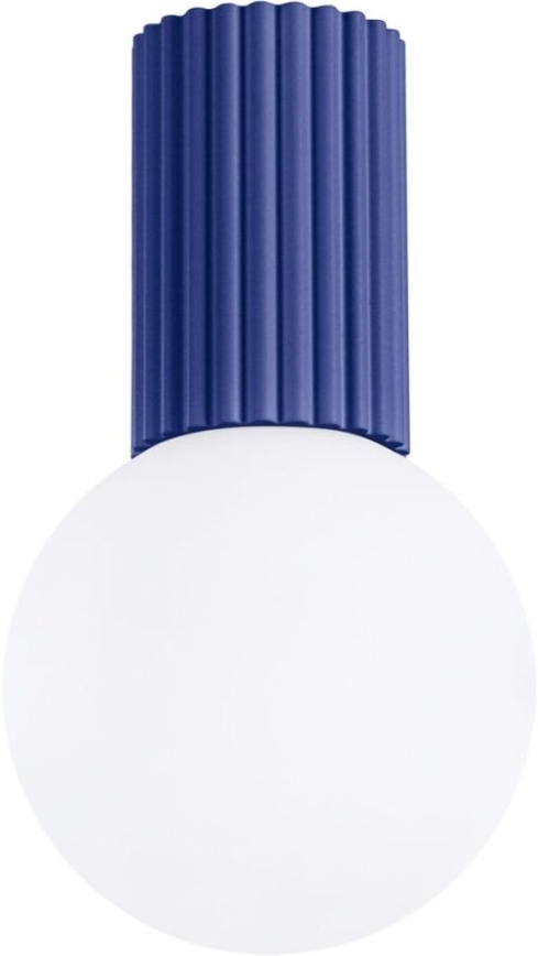 Stropna svjetiljka za kupaonicu HALO 1xG9/8W/230V pr. 12 cm IP44 plava
