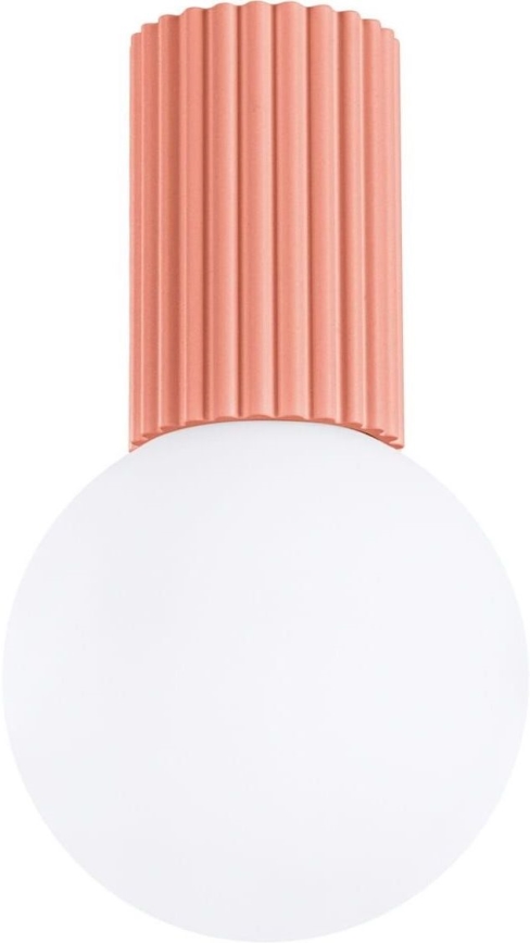 Stropna svjetiljka za kupaonicu HALO 1xG9/8W/230V pr. 12 cm IP44 ružičasta