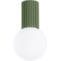 Stropna svjetiljka za kupaonicu HALO 1xG9/8W/230V pr. 12 cm IP44 zelena
