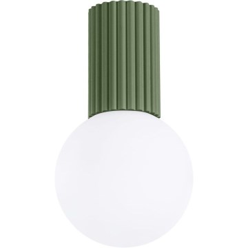 Stropna svjetiljka za kupaonicu HALO 1xG9/8W/230V pr. 12 cm IP44 zelena