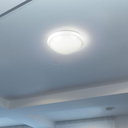 Stropna svjetiljka za kupaonicu sa senzorom 1xE27/60W/230V IP44 ø 29,6 cm