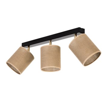 Stropna ugradna svjetiljka JUTE 3xE27/25W/230V