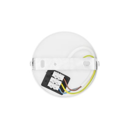 Stropni luster BORHO 1xE27/60W/230V Ø 40 cm bijela/juta