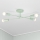 Stropni luster CAMBRIDGE za površinsku montažu 4x E27/15W/230V, zelena