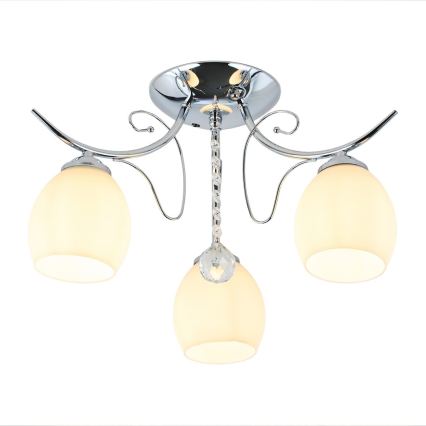 Stropni luster ELLA 3xE27/15W/230V sjajni krom