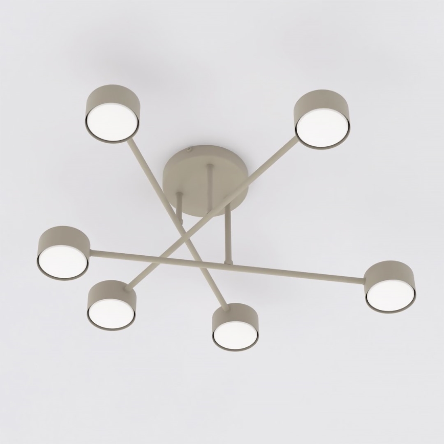 Stropni luster HALO 6xGX53/10W/230V bež