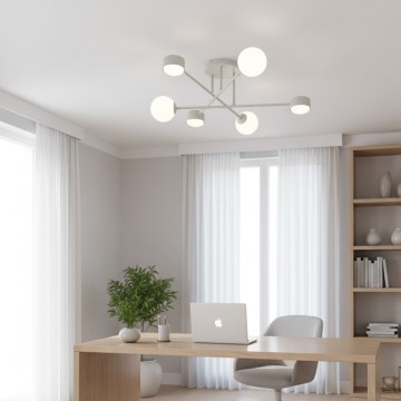 Stropni luster HOLON 3xG9/8W/230V + 3xGX53/12W bijela