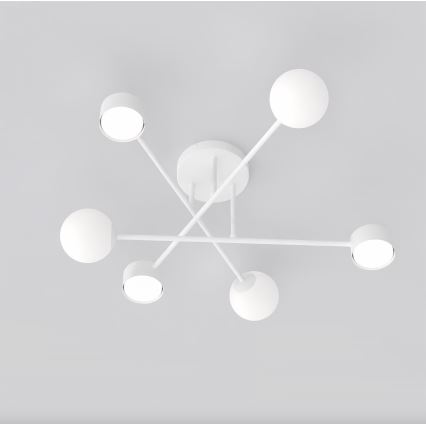 Stropni luster HOLON 3xG9/8W/230V + 3xGX53/12W bijela