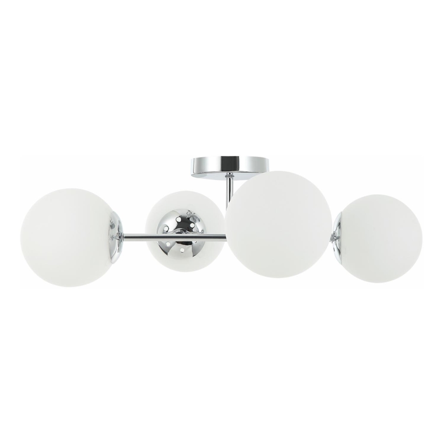 Stropni luster MADDIE 4xE14/5W/230V sjajni krom