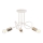 Stropni luster OXFORD 3xE27/15W/230V mesing/bijela