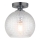 Stropni luster TALISA 1xE27/40W/230V crni krom