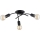 Stropni luster TORIZO 3xE27/15W/230V crni