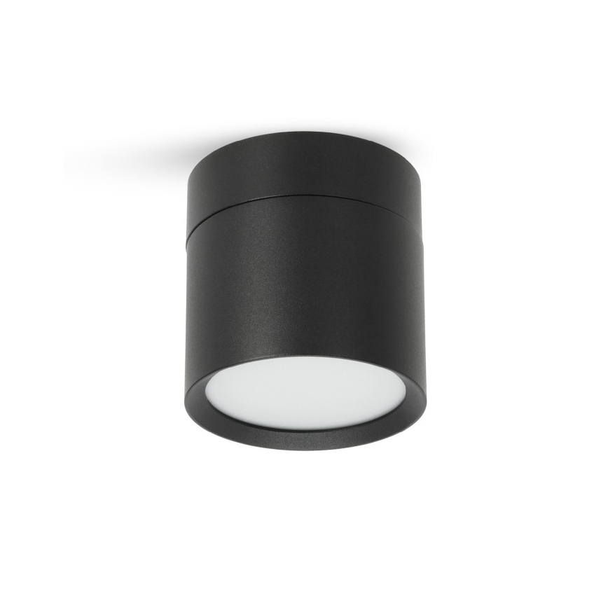 Stropni reflektor OH12F 1xGX53/35W/230V 8,5 cm crni