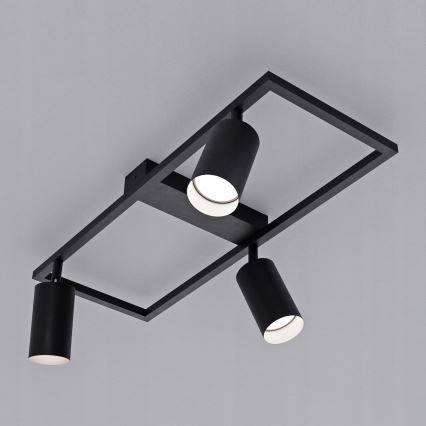 Stropni spot 3xGU10/30W/230V crna