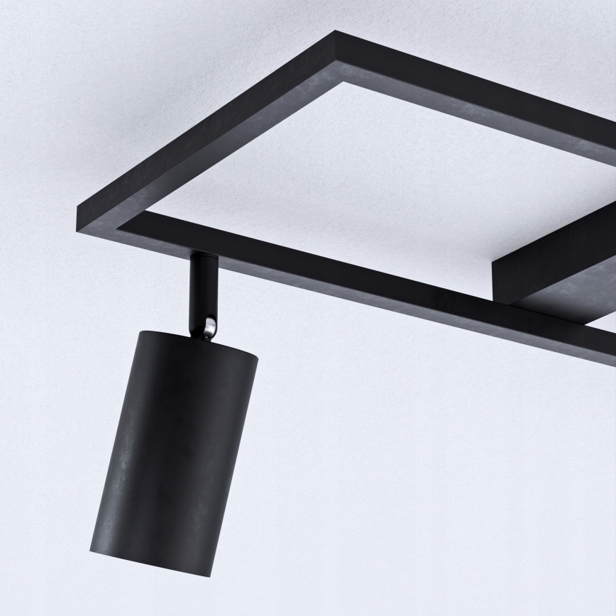 Stropni spot 3xGU10/30W/230V crna