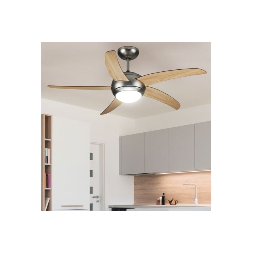 Stropni ventilator 2xE27/20W/230V pr. 132 cm + daljinski upravljač