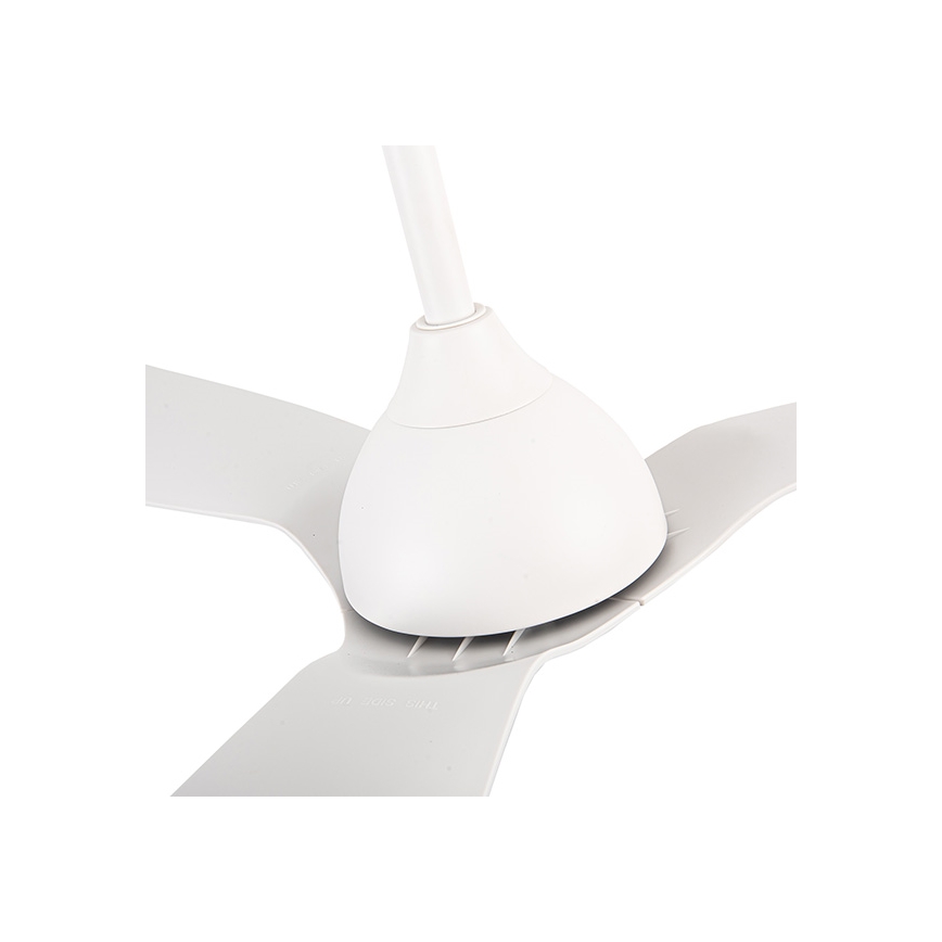 Stropni ventilator za kupaonicu pr. 132 cm IP44 bijela + daljinski upravljač