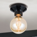 Stropno svjetlo FROST 1xE27/60W/230V crno