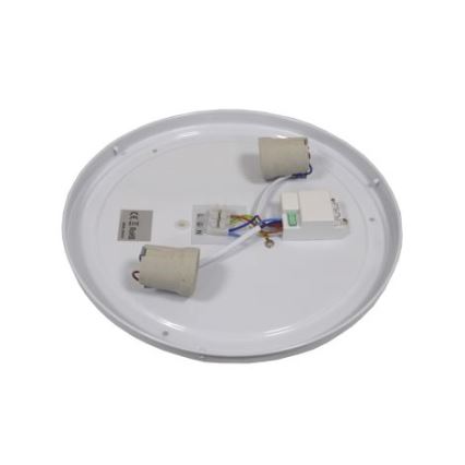 Stropno svjetlo sa senzorom WILTON 2xE27/60W/230V, promjer 33 cm, antracit