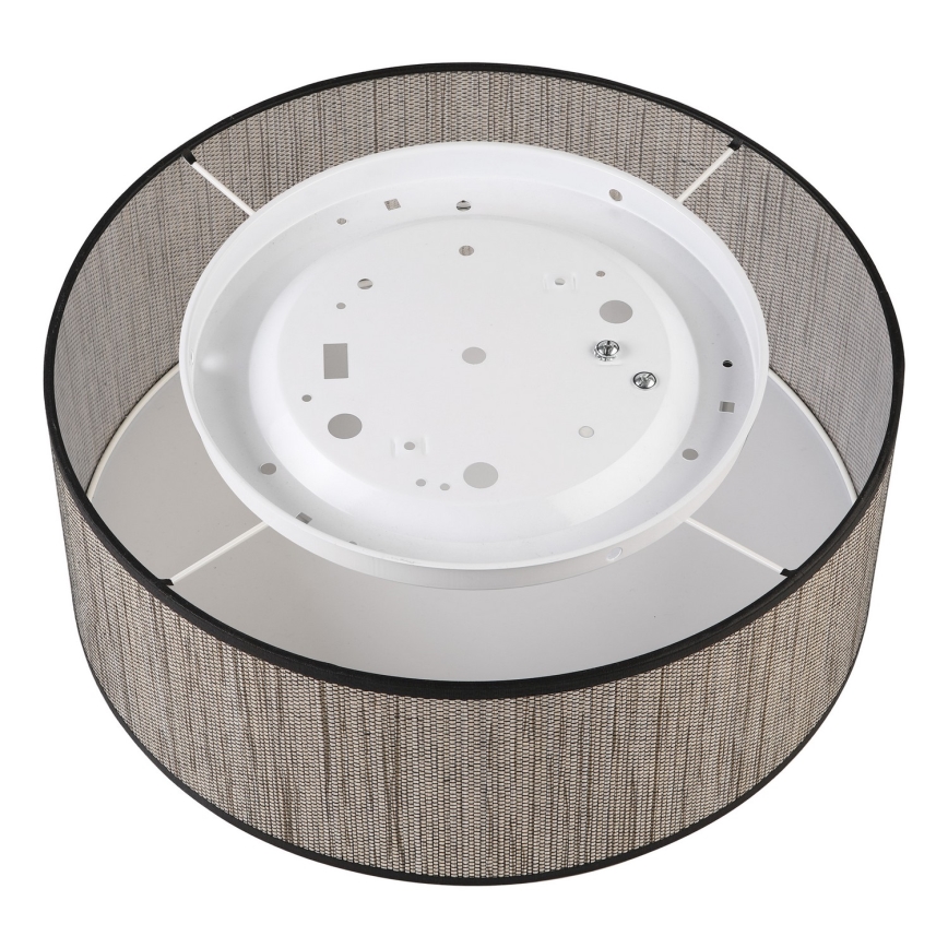 Stropno svjetlo SIRJA, 2x E27, 15 W, 230 V, promjer 35 cm, smeđe