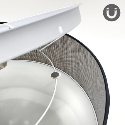 Stropno svjetlo SIRJA, 2x E27, 15 W, 230 V, promjer 35 cm, smeđe