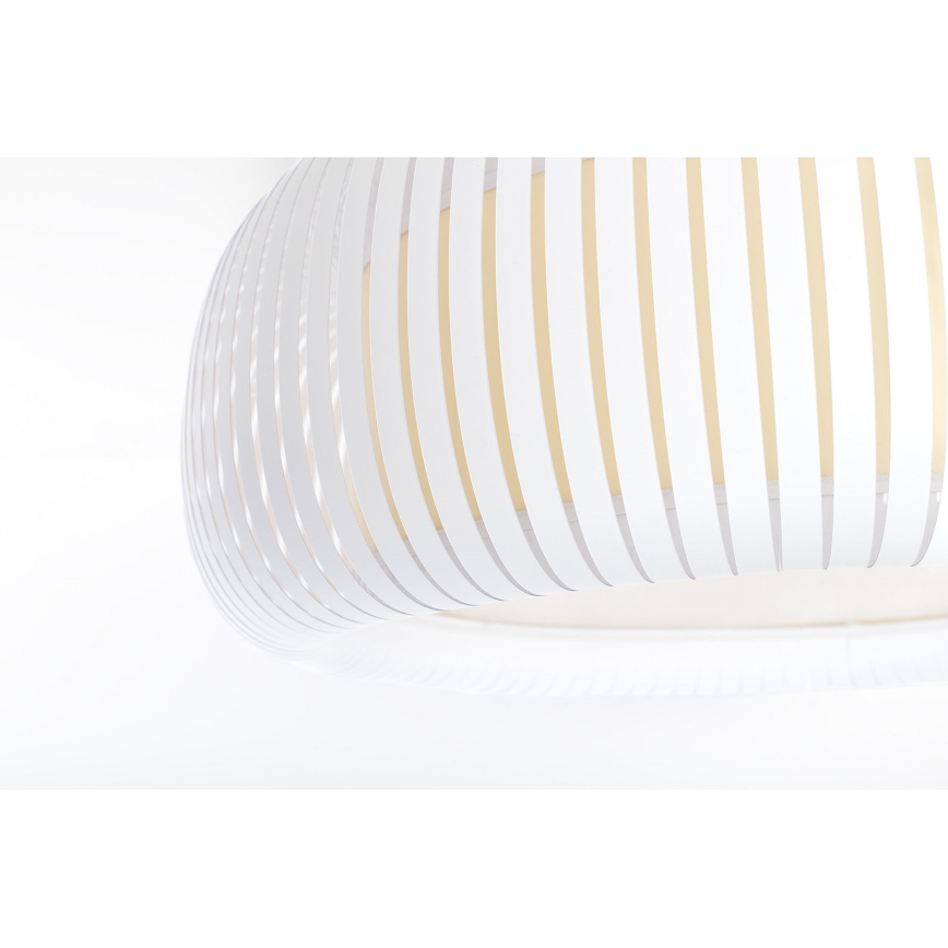 Stropno svjetlo STRIPES 2xE27/40W/230V Ø 55 cm bijela/krem