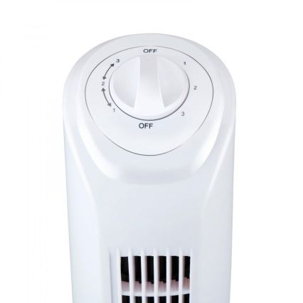 Stupni ventilator 45W/230V 81 cm bijeli
