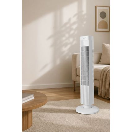 Stupni ventilator 50W/230V 74,5 cm bijeli