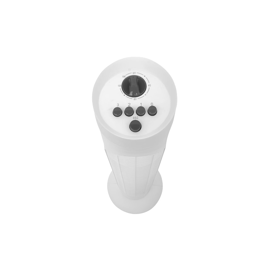 Stupni ventilator 50W/230V 83 cm bijela
