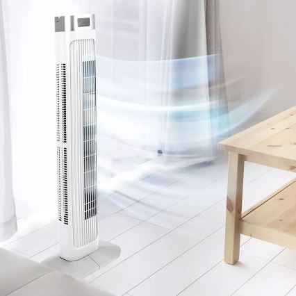 Stupni ventilator s indikatorom temperature i daljinskim upravljačem 55W/230V