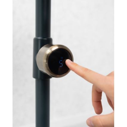 Stylies - Podni ventilator URANUS 35W/230V, promjer 35 cm, crni