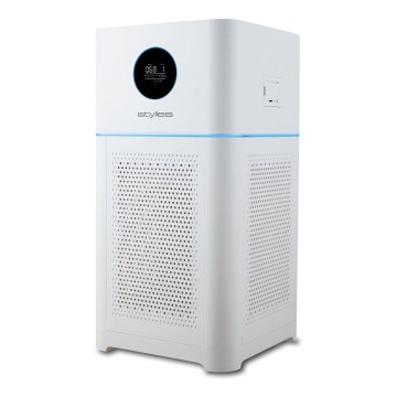 Stylies - Pročišćivač zraka ALPHA 68W/230V s ovlaživačem i UV-C lampom Wi-Fi bijela