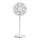 Stylies - Stojeći ventilator 2 u 1 ANTILA 25W/230V 88 cm bijela + daljinski upravljač
