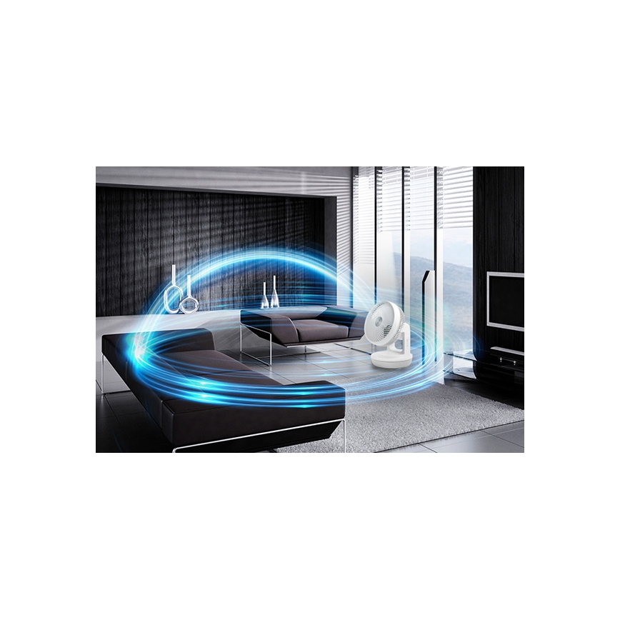 Stylies - Stolni ventilator TARA 45W/230V bijela