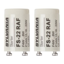 Sylvania - SET 2x Starter za flourescentne svjetiljke 4-22W
