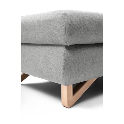 Tabure AVESTA 63x95 cm sivi