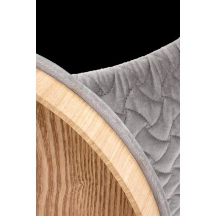 Tabure BONO promjer 54 cm siva