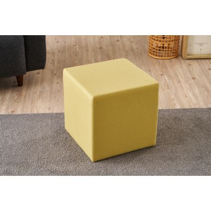 Tabure CUBI 40x40 cm žuti