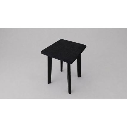 Tabure LUBE 36x36 cm crna