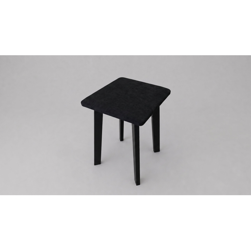 Tabure LUBE 36x36 cm crna
