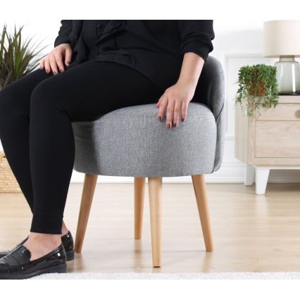 Tabure NIKI pr. 46 cm sivi