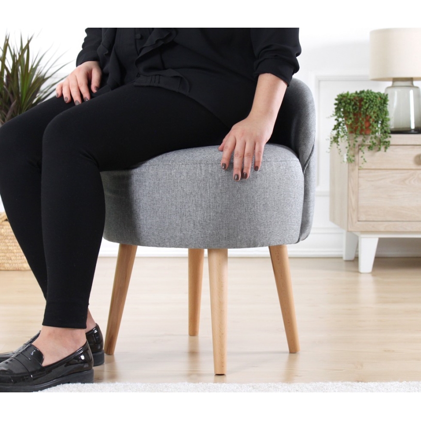 Tabure NIKI pr. 46 cm sivi