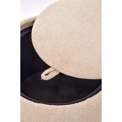 Tabure PAKS Ø 50 cm bež