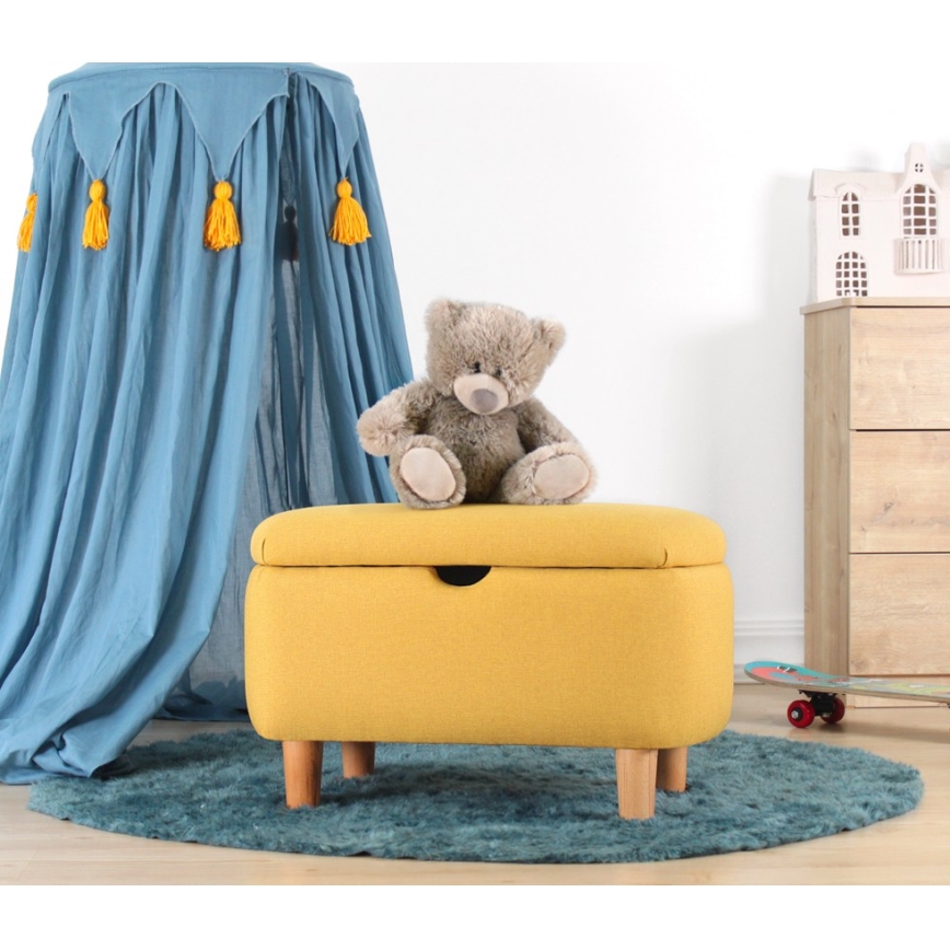 Tabure PIXI 37x61 cm žuti